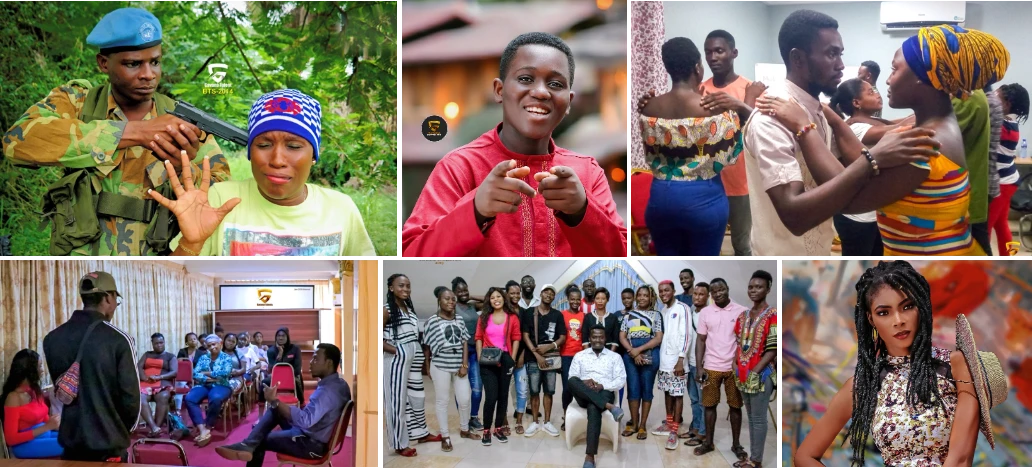 Gallery Display of Gavana Talents having Trainings and Photoshoots 